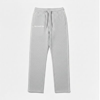 One line sweatpants- gray
